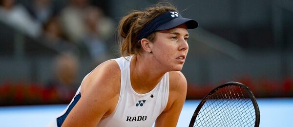 Linda Nosková (zde na WTA 1000 v Madridu) dnes hraje ve 3. kole dvouhry na WTA 1000 Řím 2025