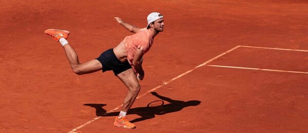 Tenis, ATP, Tomáš Macháč na turnaji v Madridu, Španělsko