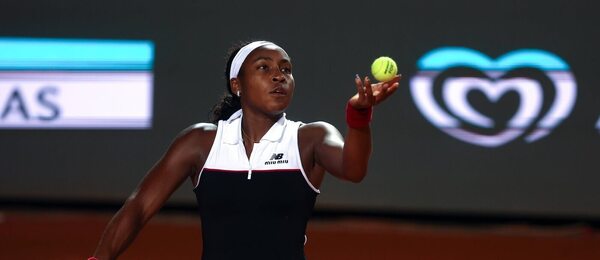 Coco Gauff na turnaji v Římě 2025