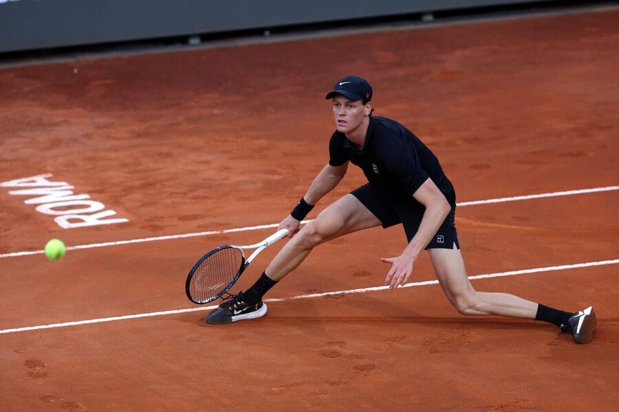 Jannik Sinner ve finále na turnaji v Římě 2025