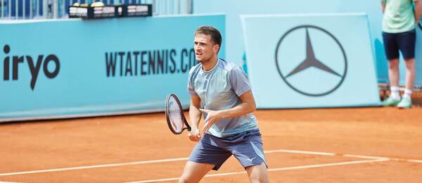 Vít Kopřiva na turnaji Masters v Madridu 2025
