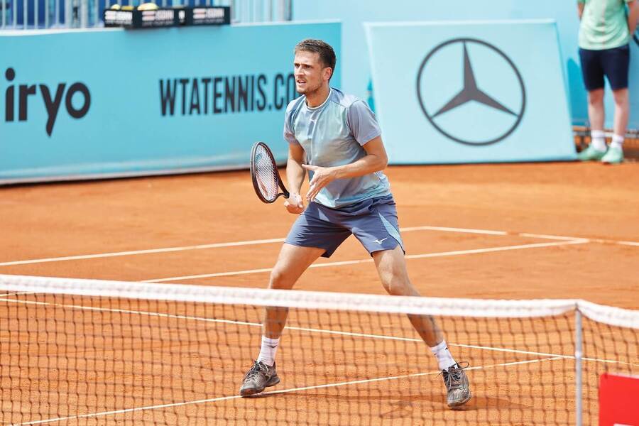 Vít Kopřiva na turnaji Masters v Madridu 2025