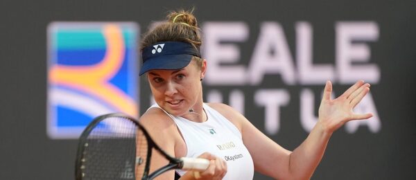 Linda Nosková na turnaji v Římě 2025