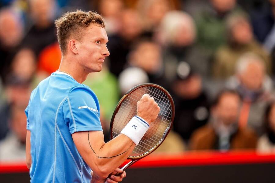 Jiří Lehečka na turnaji v Hamburku 2025