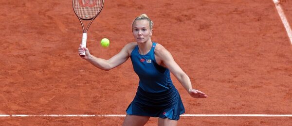 Tenis, WTA, Kateřina SIniaková během Roland Garros, French Open, Paříž