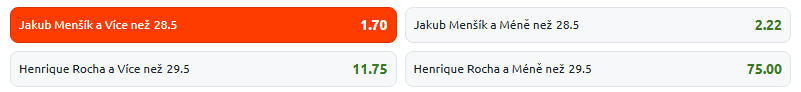 Menšík vs. Rocha - Roland Garros / French Open 2025 (2. kolo)