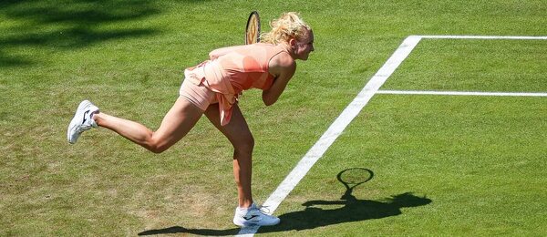 Kateřina Siniaková ve finále kvalifikace na WTA Berlín 2025, Siniaková dnes hraje 1. kolo s Tomovou