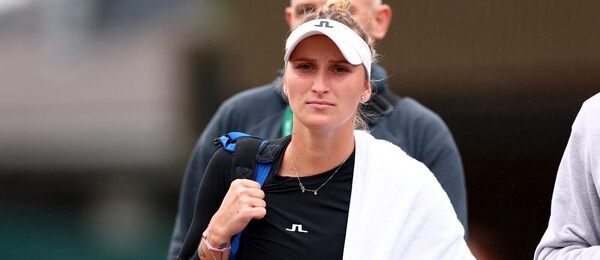 Tenis, WTA, Markéta Vondroušová během Wimbledonu, Londýn, grandslam