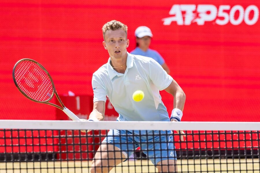Jiří Lehečka na turnaji Queens Club v Londýně 2025
