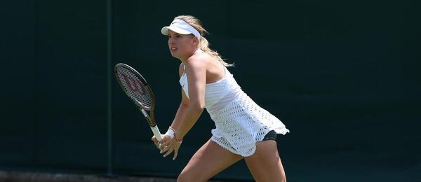 Tenis, Wimbledon, Linda Fruhvirtová během grandslamu, All England Club, Londýn