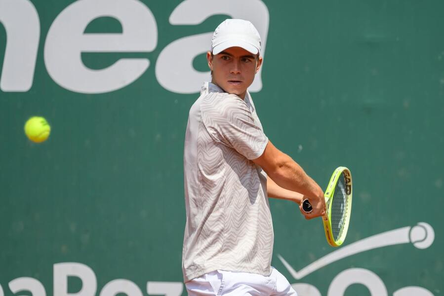 Tenis, ATP challenger muži, Dalibor Svrčina na turnaji v Poznani, Polsko