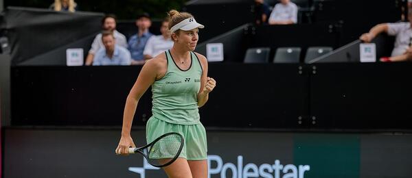 Linda Nosková na turnaji WTA Bad Homburg 2025