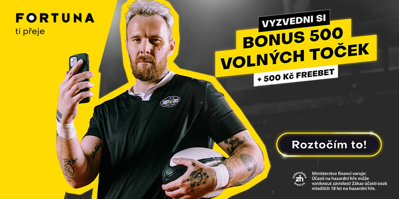 Fortuna promo kód - bonus za registraci s promokódem a promo code ke vkladu