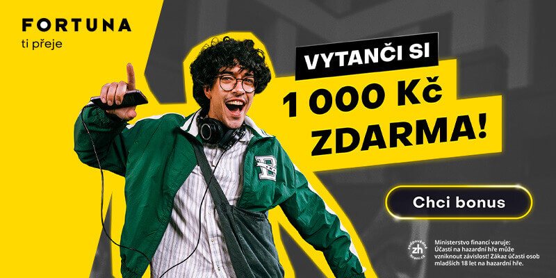Fortuna bonusy za registraci bez vkladu i k prvnímu depositu