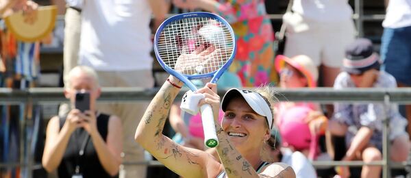 Markéta Vondroušová po vítězném finále na turnaji v Berlíně 2025