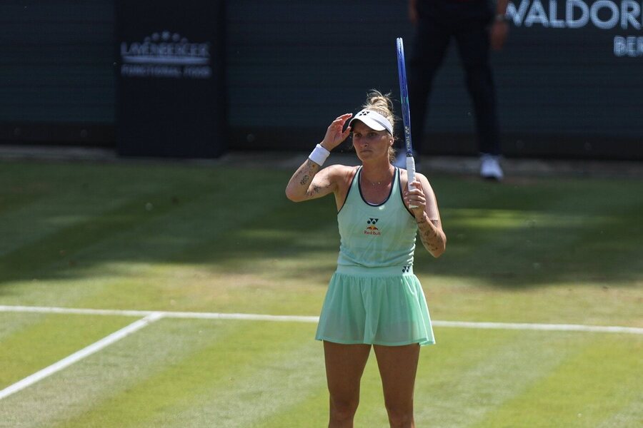 Tenis, WTA, Markéta Vondroušová během turnaje v Berlíně, Německo