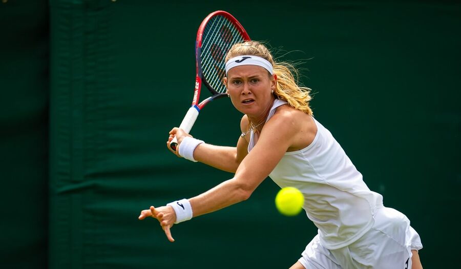 Tenis, WTA, Marie Bouzková během Wimbledonu, All England Club, Londýn, grandslam
