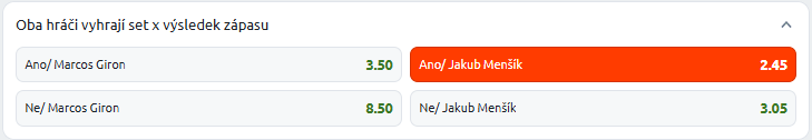 Tip na tenis dnes: Menšík vs Giron live - Wimbledon 2025 online, 2. kolo dvouhry mužů