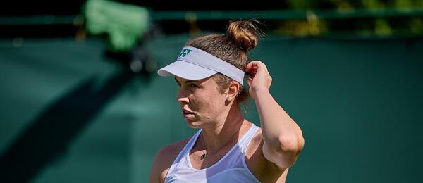 Linda Nosková na Wimbledonu 2025