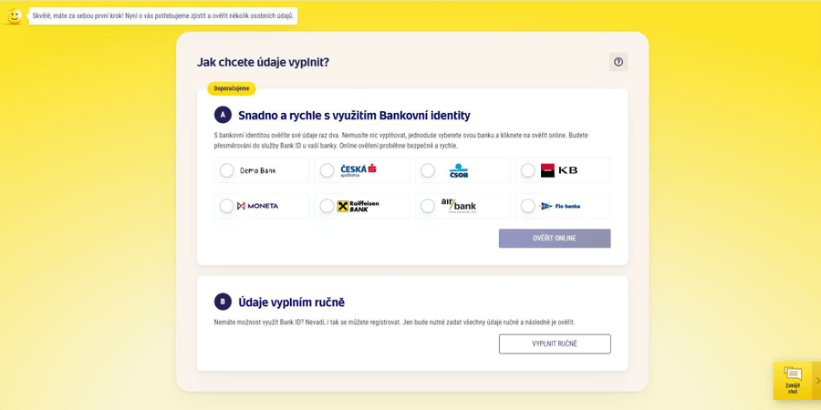 Sazkabet registrace - jak si založit a ověřit účet u Sazka CZ