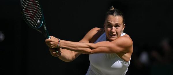 Tenis, WTA, Aryna Sabalenka během Wimbledonu, All England Club, grandslam