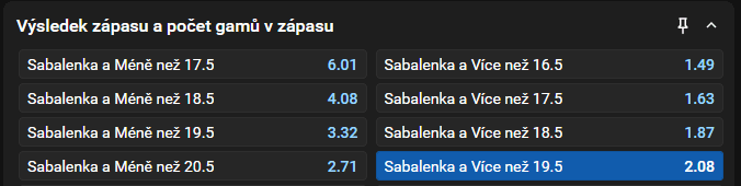 Sabalenka vs. Anisimova - Wimbledon 2025 (semifinále)