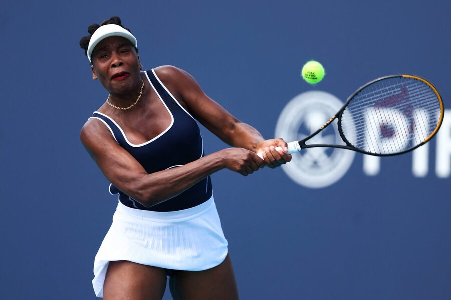 Tenis, WTA, Venus Williams na turnaji v Miami Open, Florida