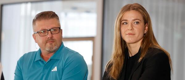 Tenis, WTA, Karolína Muchová se svým dnes už bývalým trenérem Emilem Miškem