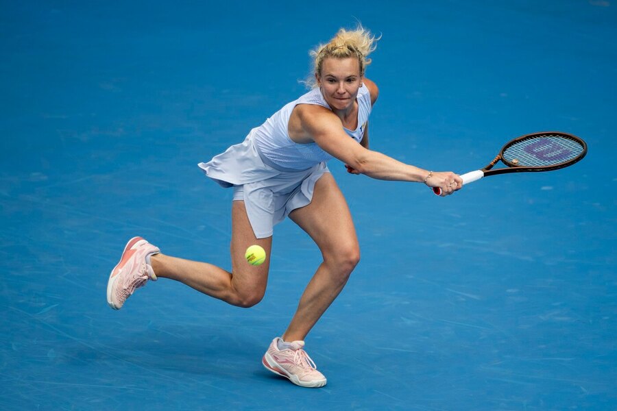 Tenis, WTA, Kateřina Siniaková na turnaji v Praze, první kolo proti Ruse z Rumunska