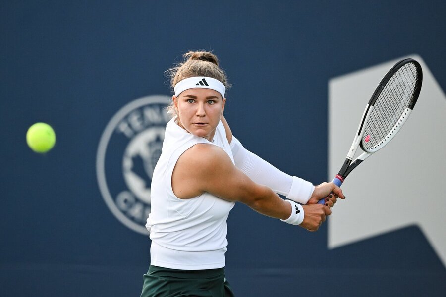Tenis, WTA, Karolína Muchová na turnaji v Montrealu, zápas proti Bencic