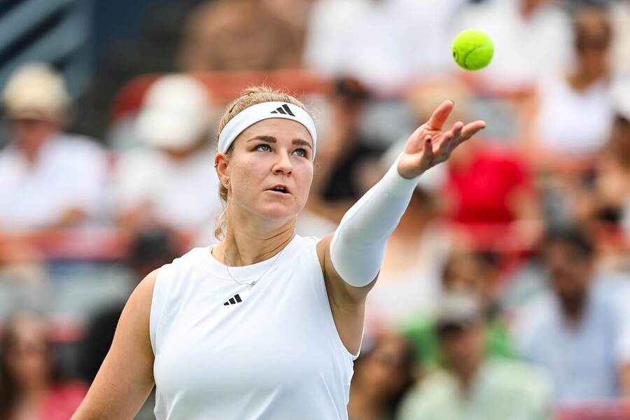 Tenis, WTA, Karolína Muchová na turnaji National Bank Open, Montreal, Kanada