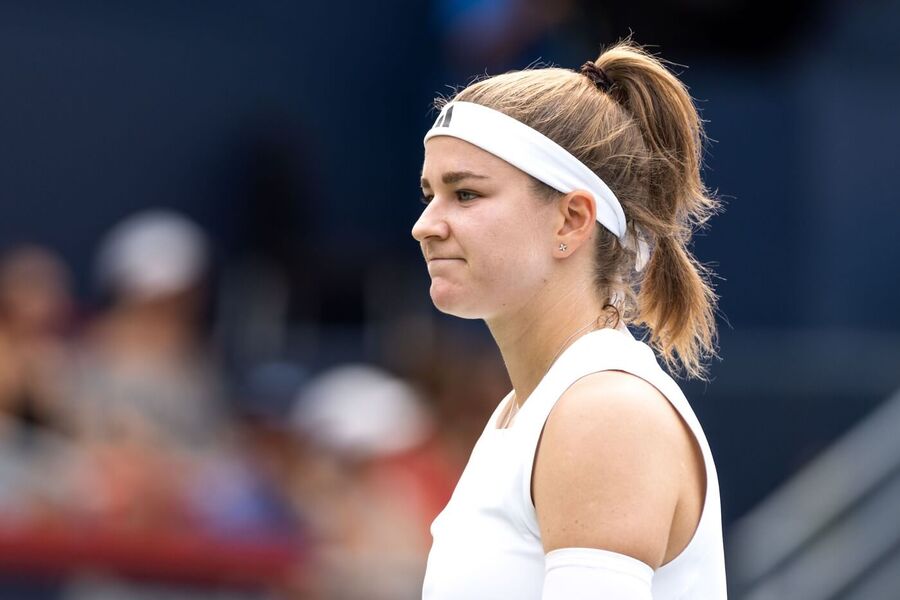 Tenis, WTA, Karolína Muchová na turnaji v Montrealu, zápas s Keys