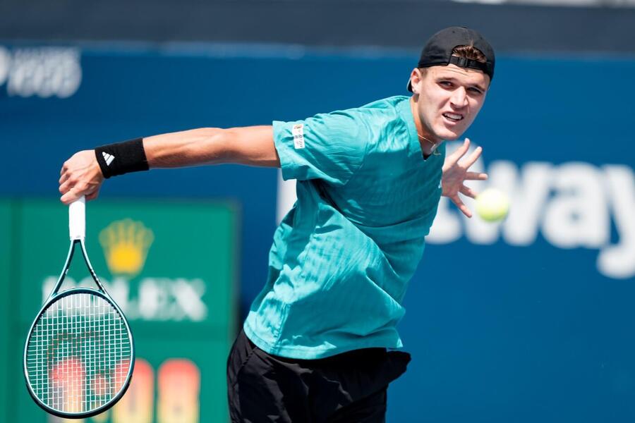 Tenis, ATP, Jakub Menšík během turnaje Masters v Kanadě, Toronto