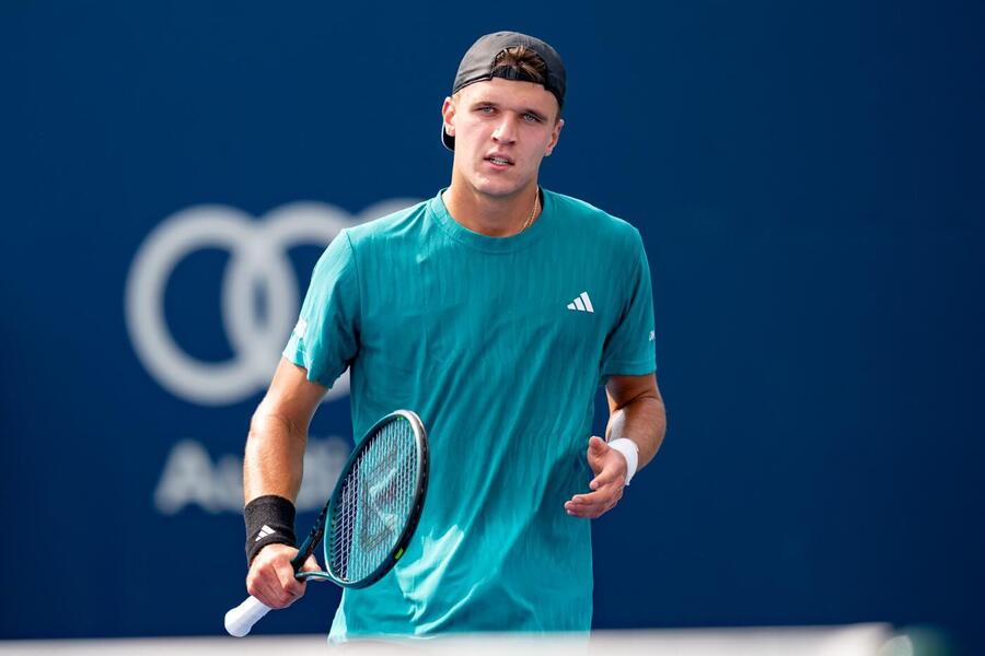 Tenis, ATP, Jakub Menšík během 2. kola turnaje v Torontu, National Bank Open