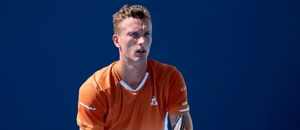 Jiří Lehečka na turnaji v Cincinnati 2025