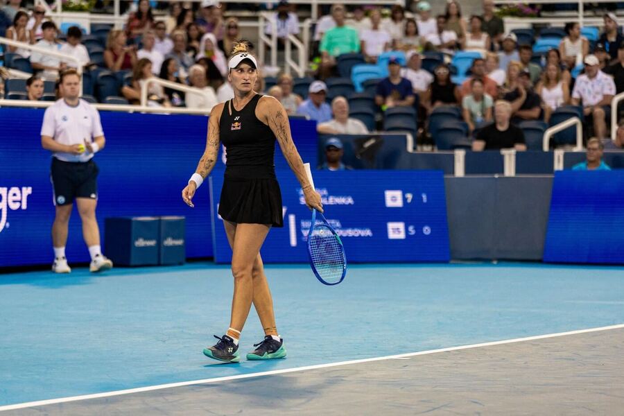Markéta Vondroušová na turnaji v Cincinnati 2025