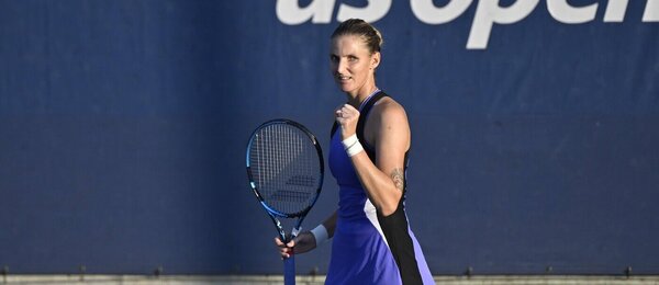 Tenis, WTA, Karolína Plíšková na grandslamu US Open, rok 2024