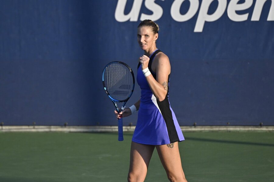 Tenis, WTA, Karolína Plíšková na grandslamu US Open, rok 2024