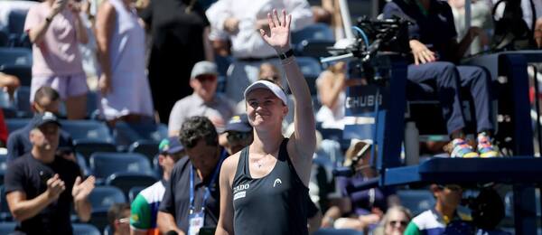 Barbora Krejčíková na US Open 2025