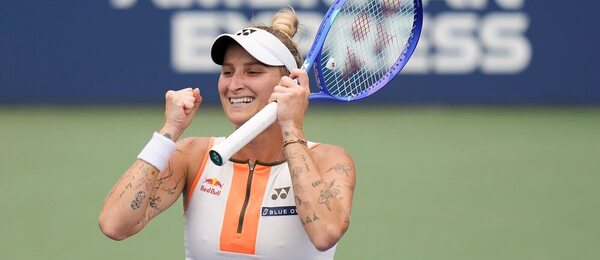 Markéta Vondroušová po postupu do osmifinále US Open 2025, kde ji dnes vyzve Elena Rybakina