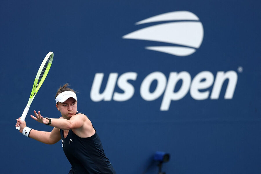 Barbora Krejčíková na US Open 2025