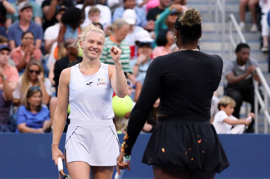 Tenis, WTA, Kateřina Siniaková a Taylor Townsend během US Open 2025