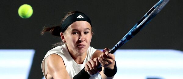 Tenis, WTA, Nikola Bartunkova na turnaji WAT 500 Guadalajara, Mexiko