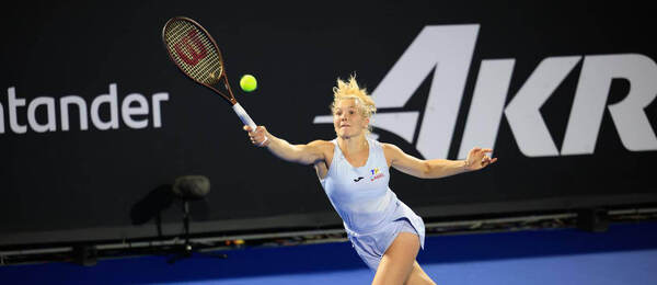 Kateřina Siniaková na turnaji v Guadalajaře 2025