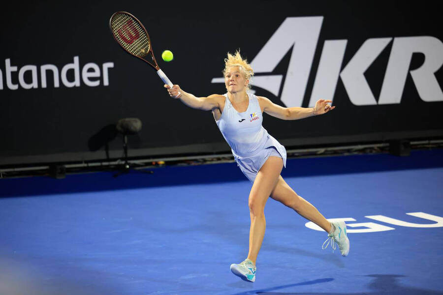 Kateřina Siniaková na turnaji v Guadalajaře 2025