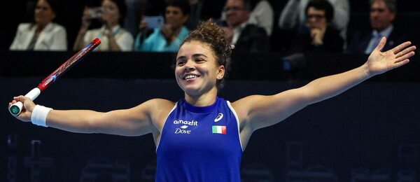 Tenis, Billie Jeak King Cup, BJK Cup, Jessica Pegula se raduje z vítězství ve finále v Shenzhenu