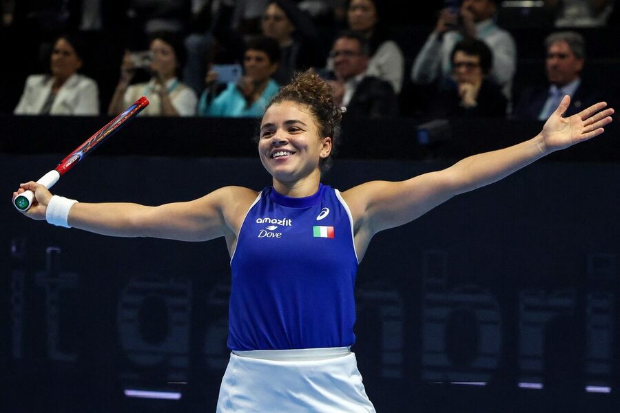 Tenis, Billie Jeak King Cup, BJK Cup, Jessica Pegula se raduje z vítězství ve finále v Shenzhenu
