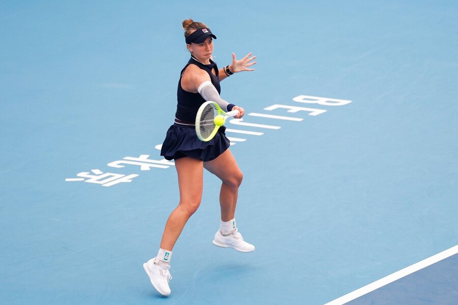 Tenis, WTA, Barbora Krejčíková na turnaji v Pekingu, China Open