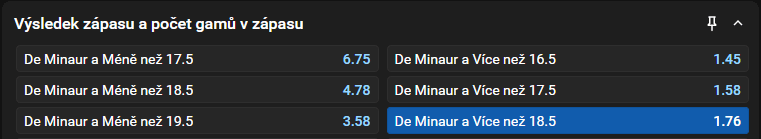 Menšík vs. De Minaur - ATP Peking 2025 (čtvrtfinále)