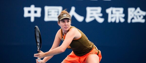 Linda Nosková na turnaji v Pekingu 2025